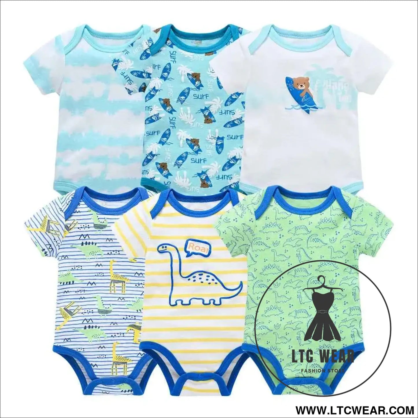 Comfy Cotton Baby Boy Outfit - Perfect for Summer Fun