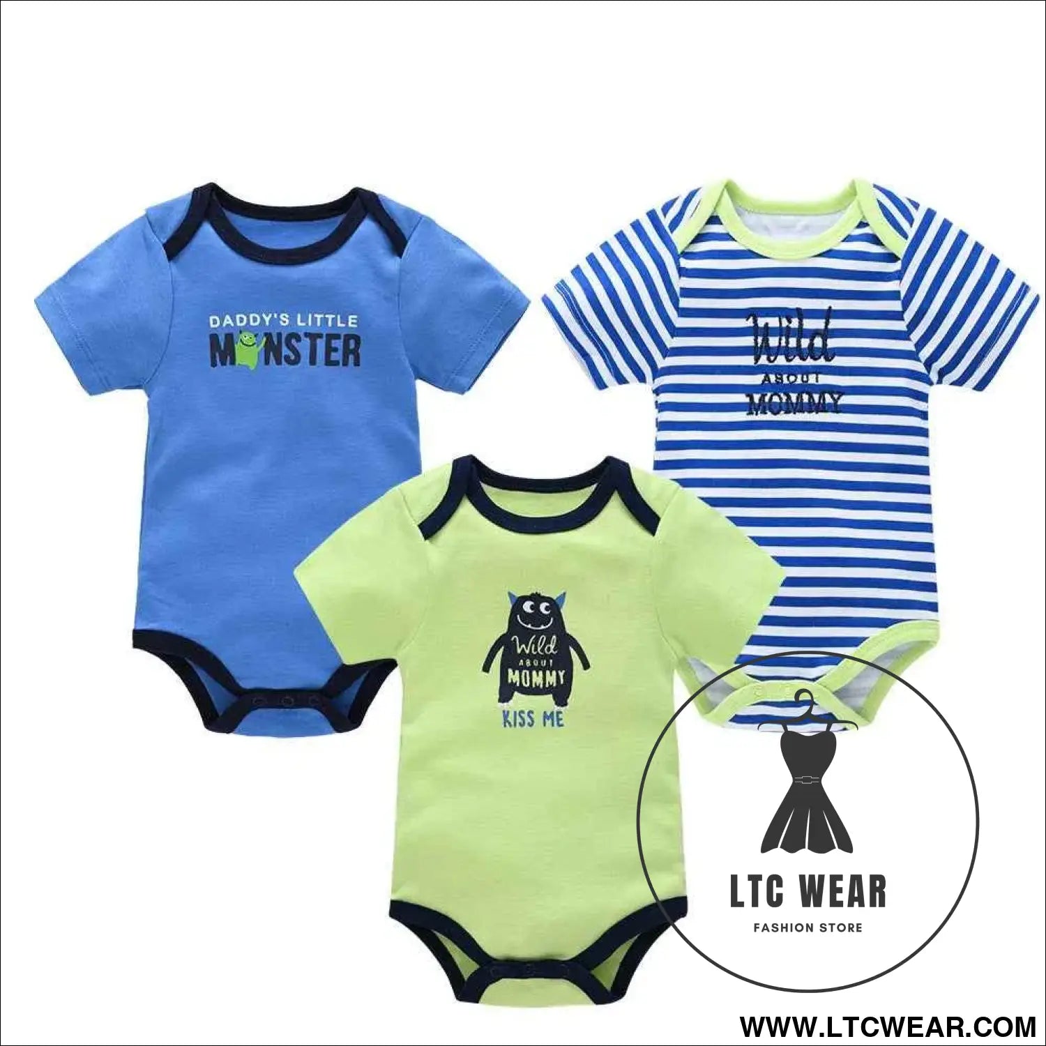 Comfy Cotton Baby Boy Outfit - Perfect for Summer Fun