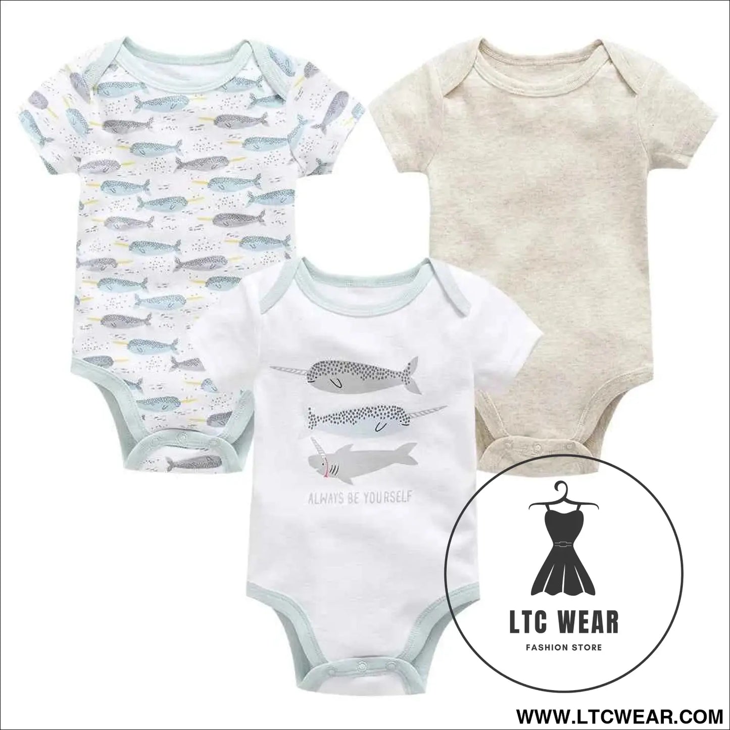 Comfy Cotton Baby Boy Outfit - Perfect for Summer Fun