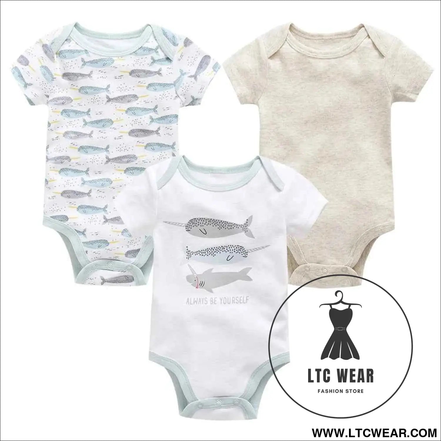 Comfy Cotton Baby Boy Outfit - Perfect for Summer Fun