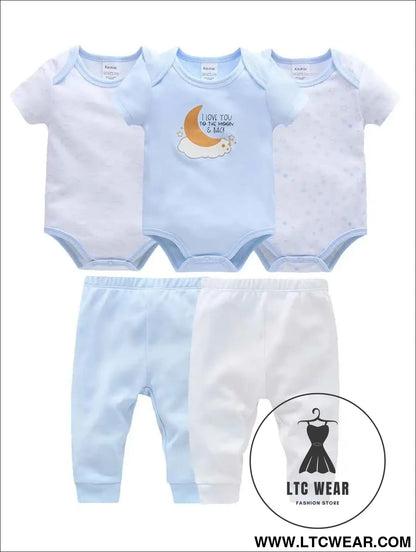 Comfy Cotton Baby Boy Outfit - Perfect for Summer Fun