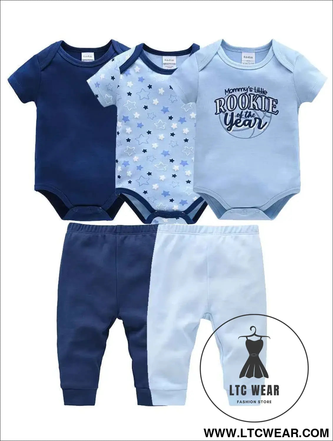 Comfy Cotton Baby Boy Outfit - Perfect for Summer Fun