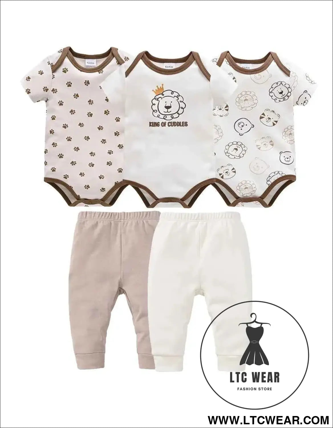 Comfy Cotton Baby Boy Outfit - Perfect for Summer Fun