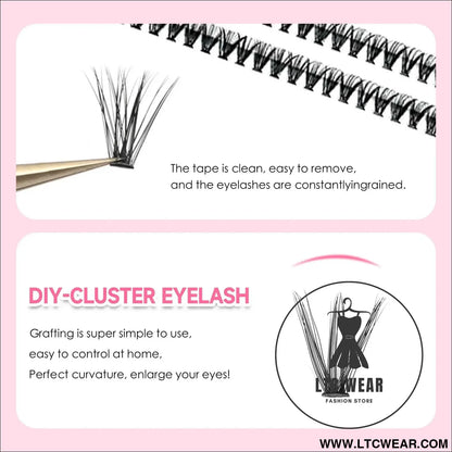 Complete Eyelash Extension Kit with Bond & Seal Tools
