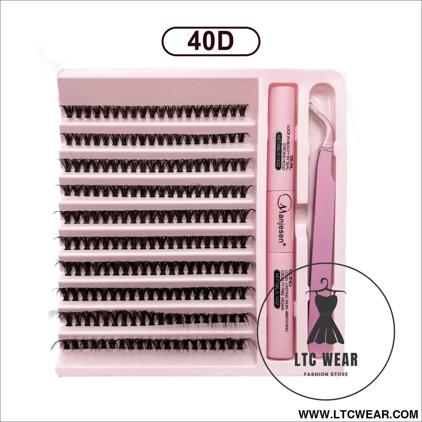 Complete Eyelash Extension Kit with Bond & Seal Tools - L.T.C Wear Online Fashion Store