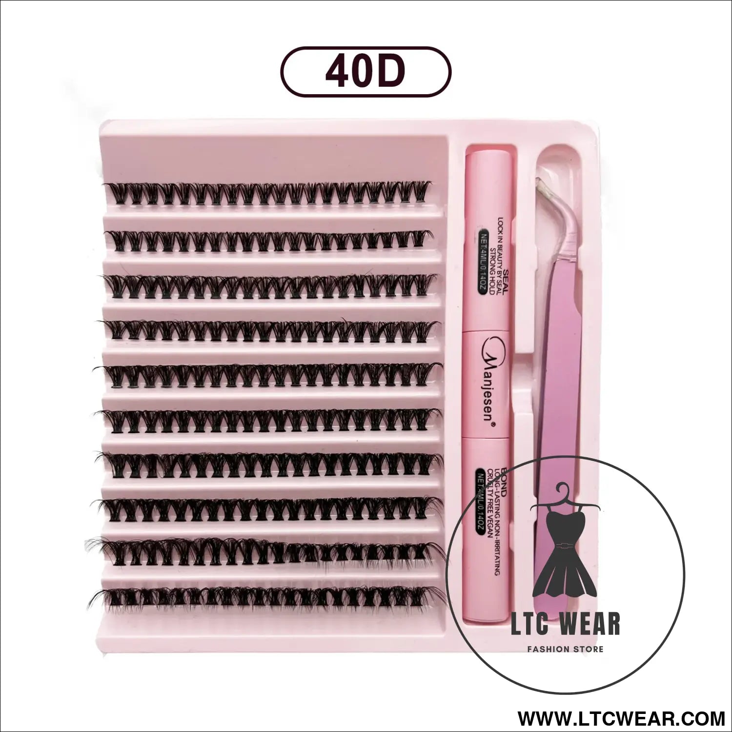 Complete Eyelash Extension Kit with Bond & Seal Tools - L.T.C Wear Online Fashion Store