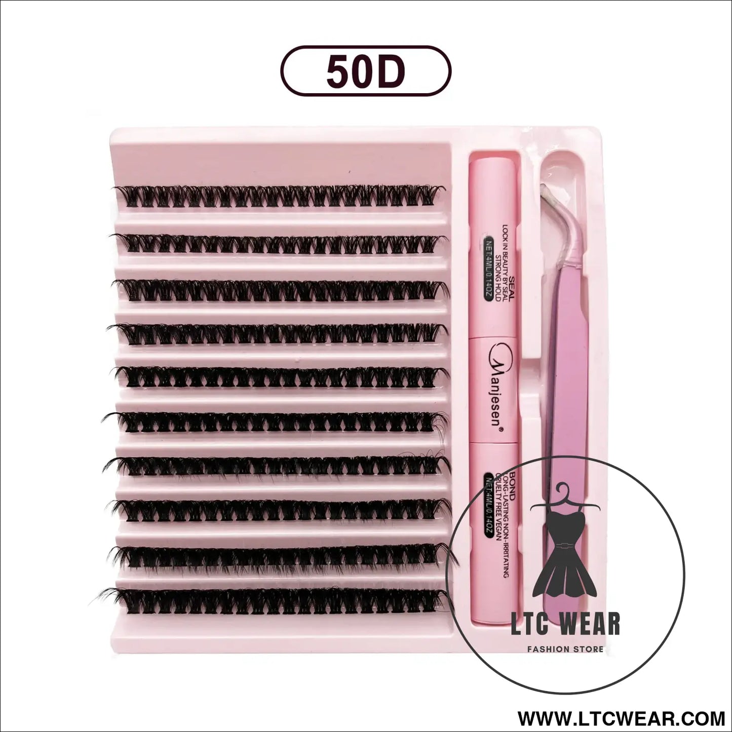 Complete Eyelash Extension Kit with Bond & Seal Tools - L.T.C Wear Online Fashion Store