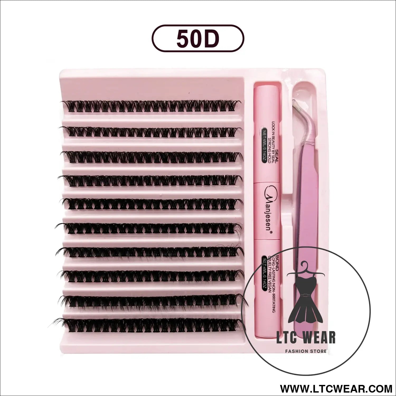 Complete Eyelash Extension Kit with Bond & Seal Tools - L.T.C Wear Online Fashion Store