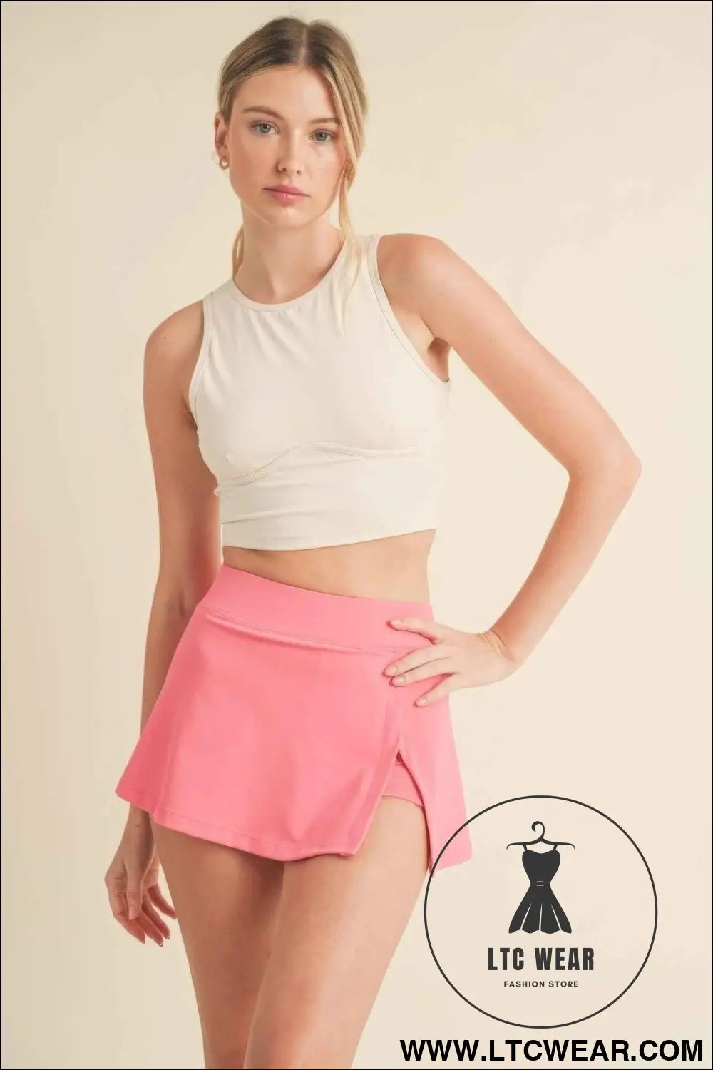 Corset Inspired Cropped Tank Top