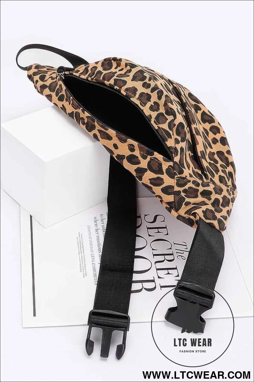 Cotton Canvas Leo Crossbody Bag