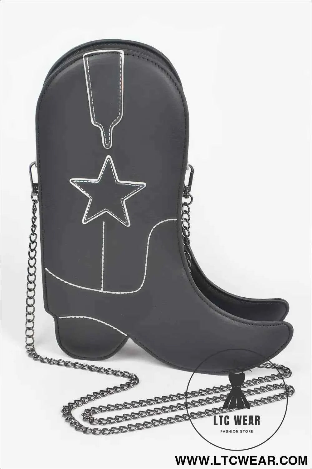 Cowboy Boots Crossbody Chain Bag