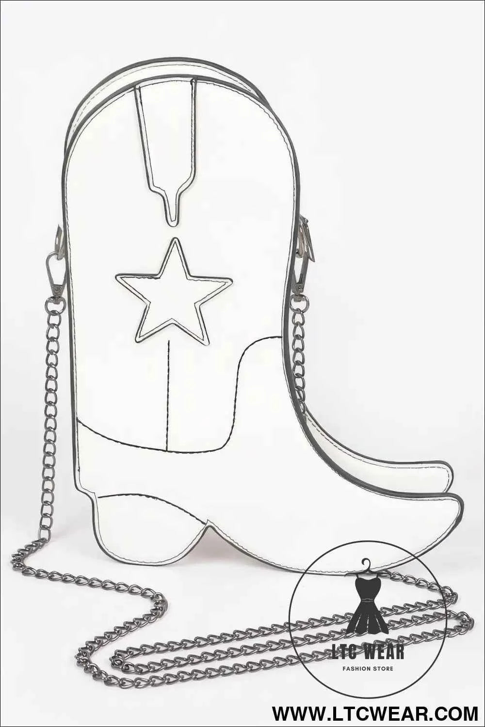 Cowboy Boots Crossbody Chain Bag
