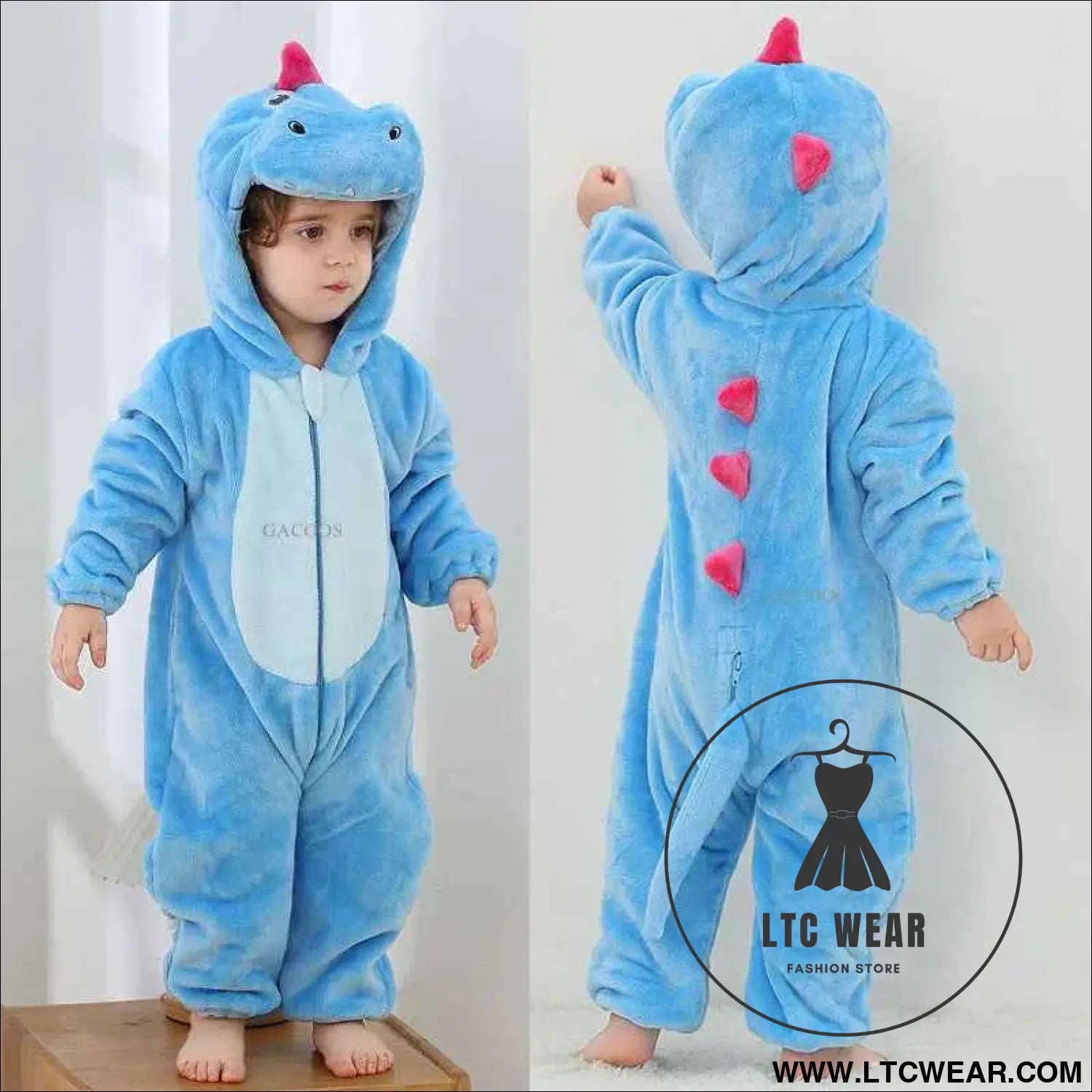 Cozy Unicorn & Dinosaur Baby Rompers for Boys & Girls
