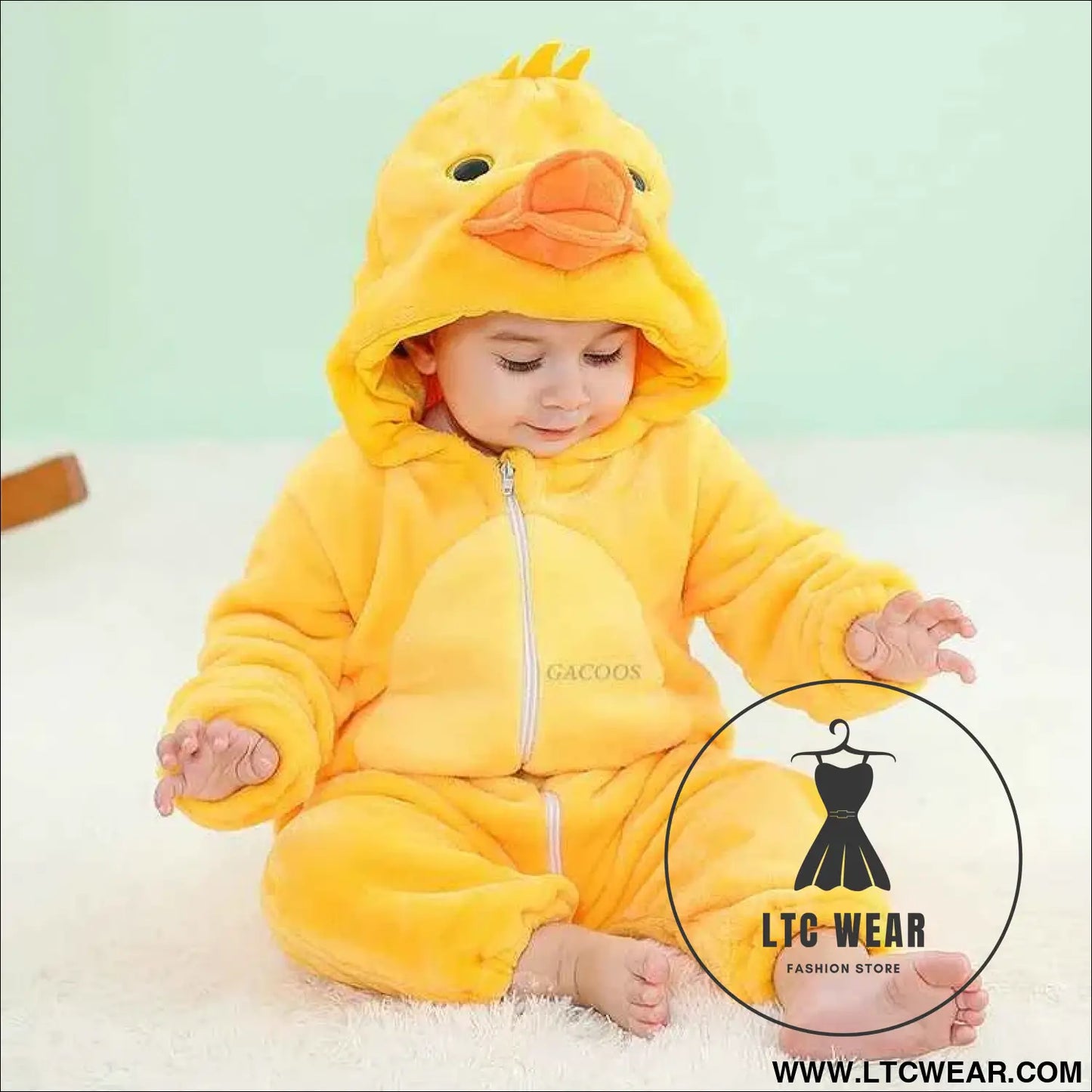 Cozy Unicorn & Dinosaur Baby Rompers for Boys & Girls