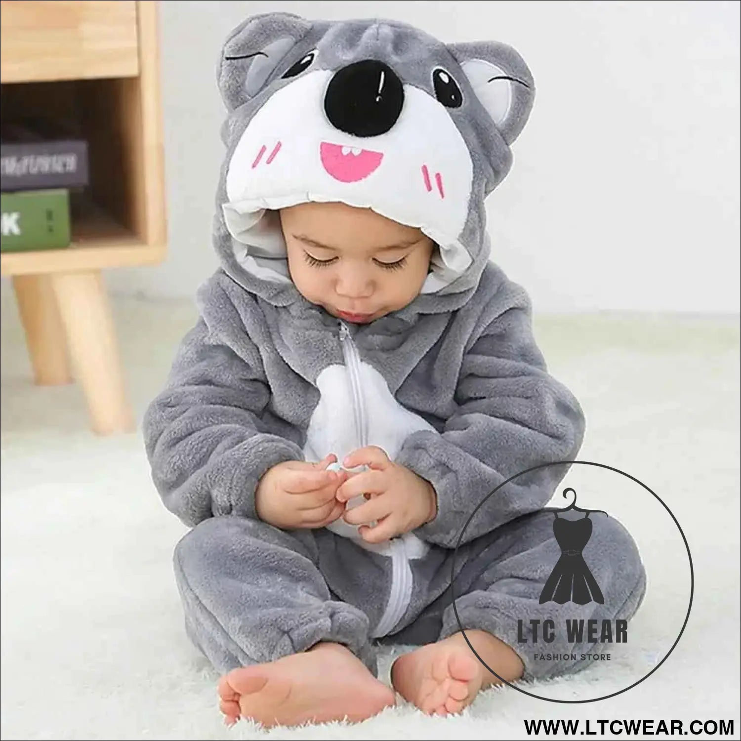 Cozy Unicorn & Dinosaur Baby Rompers for Boys & Girls