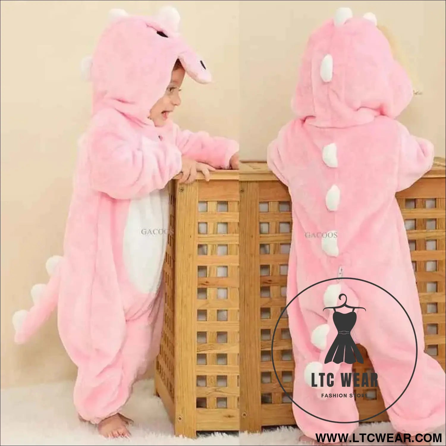 Cozy Unicorn & Dinosaur Baby Rompers for Boys & Girls