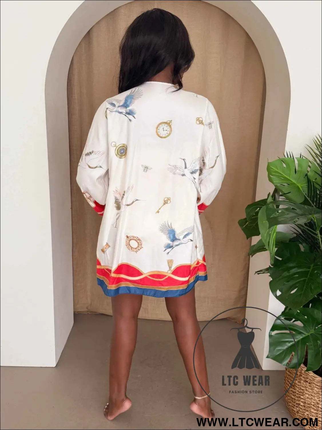 Crane Key Kimono