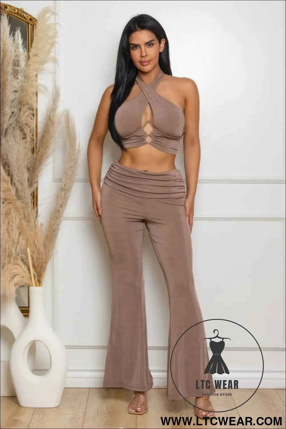 Crimson Heat Two-piece Set