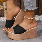 Chic Flat Heels Effortless Womens Casual Slippers