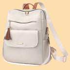 Chic Neutral Womens Backpack Casual School Travel