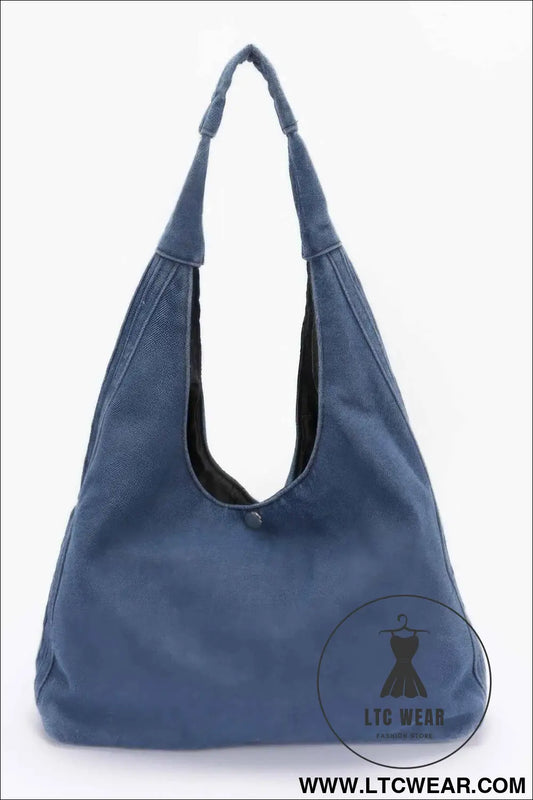 Denim Hobo Bag