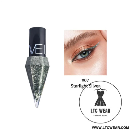 Diamond Sparkling Liquid Eyeliner: Quick-Dry & Waterproof - L.T.C Wear Online Fashion Store