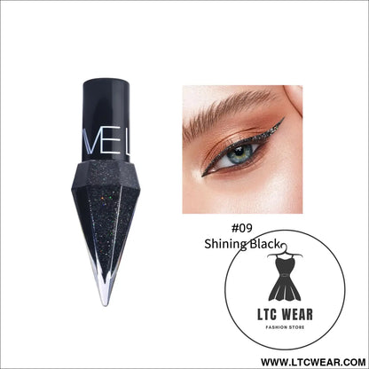 Diamond Sparkling Liquid Eyeliner: Quick-Dry & Waterproof - L.T.C Wear Online Fashion Store