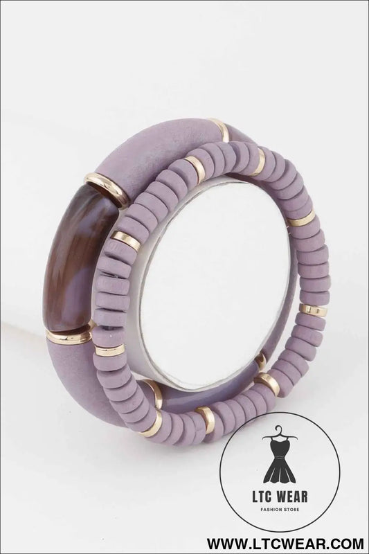 Double Layered Bead Bracelet