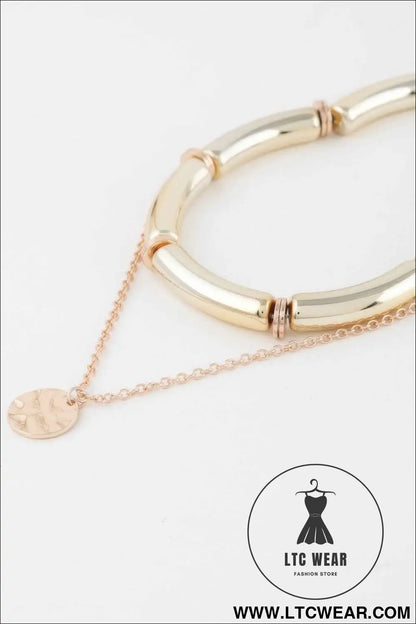 Double Layered Chain Necklace