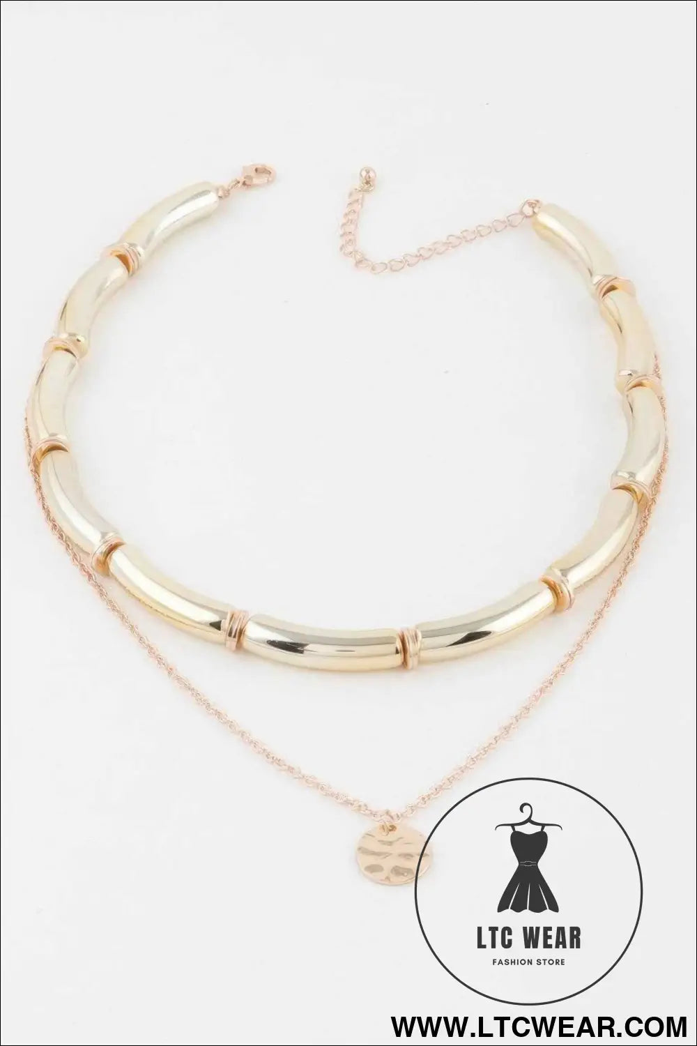 Double Layered Chain Necklace