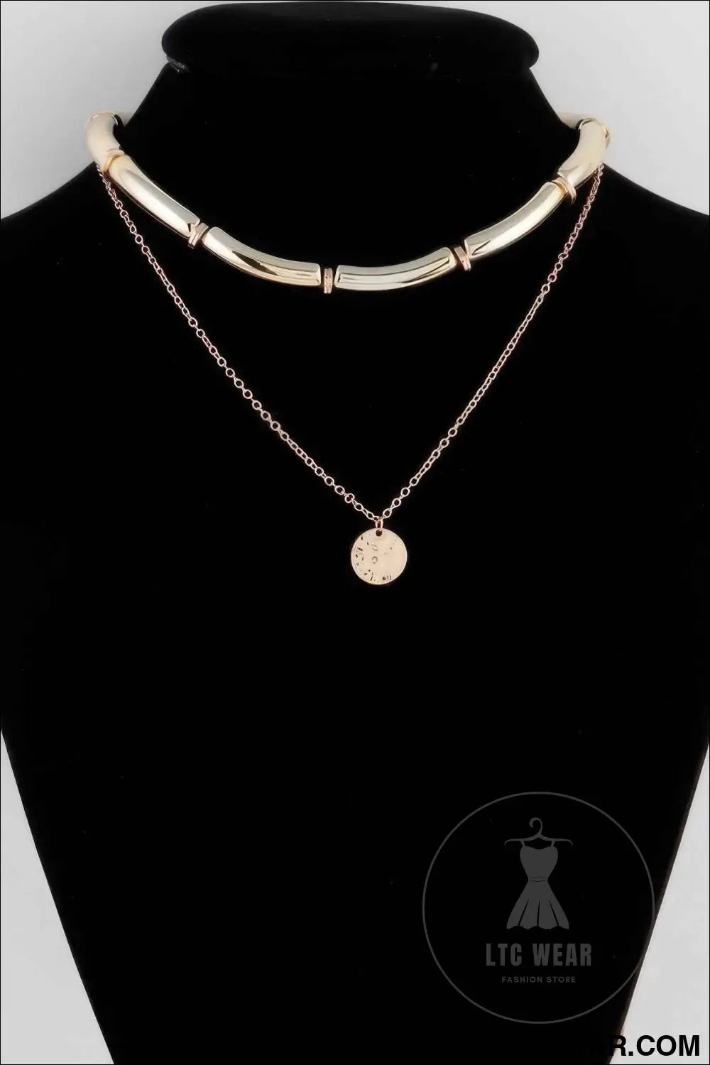 Double Layered Chain Necklace