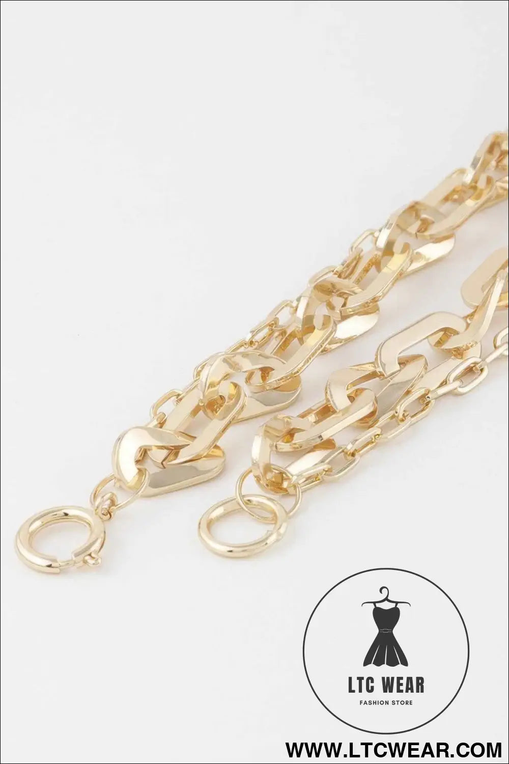 Double Link Chain Necklace