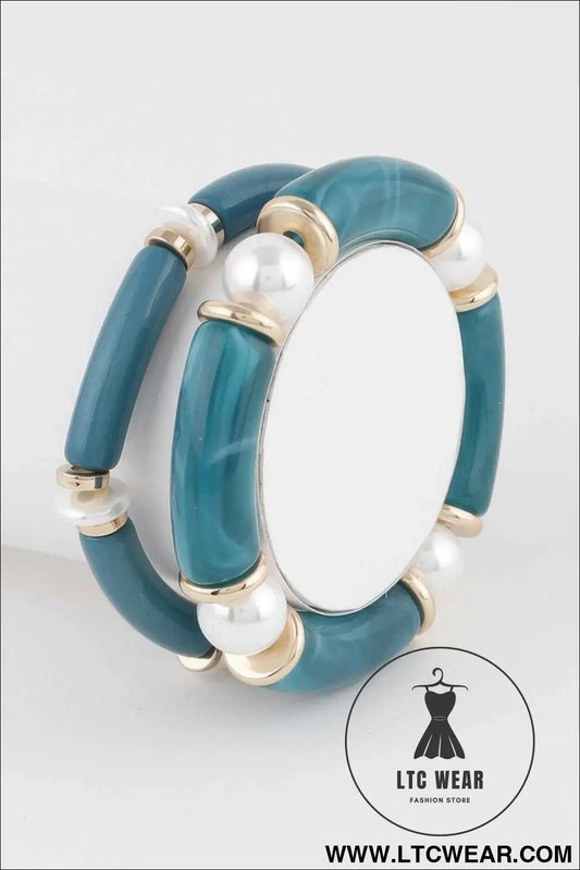 Double Marble Bracelet