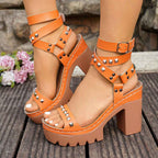 Chic Studded Heels Versatile Style for Every Occasion