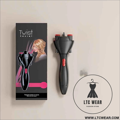 Effortless Automatic Hair Braider Quick Wireless Lazy Chic