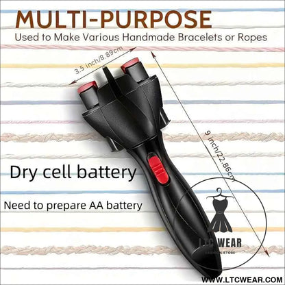 Effortless Automatic Hair Braider Quick Wireless Lazy Chic