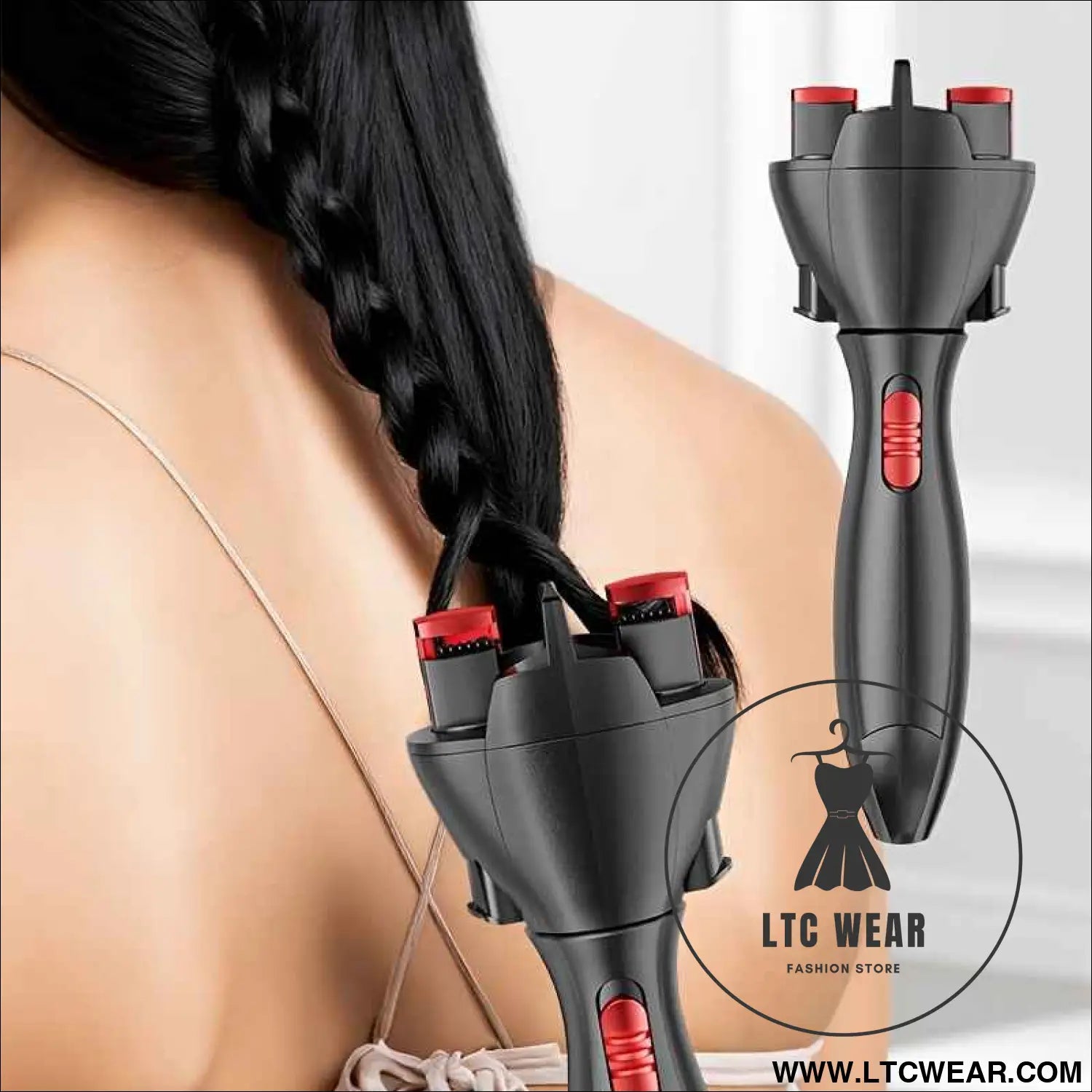 Effortless Automatic Hair Braider Quick Wireless Lazy Chic