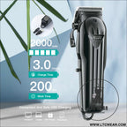 Electric hair clipper fine adjustment gradual change electric hair salon usb rechargeable household electric hair