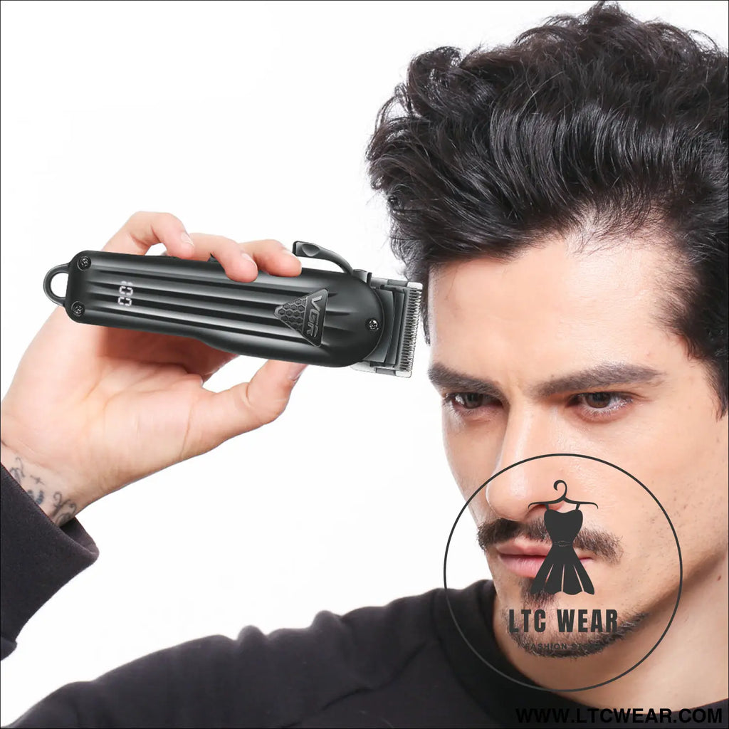 Electric hair clipper fine adjustment gradual change electric hair salon usb rechargeable household electric hair