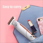Electric lady shaver razor flawless body hair shaver painless bikini trimmer usb rechargeable fast hair shaving machine