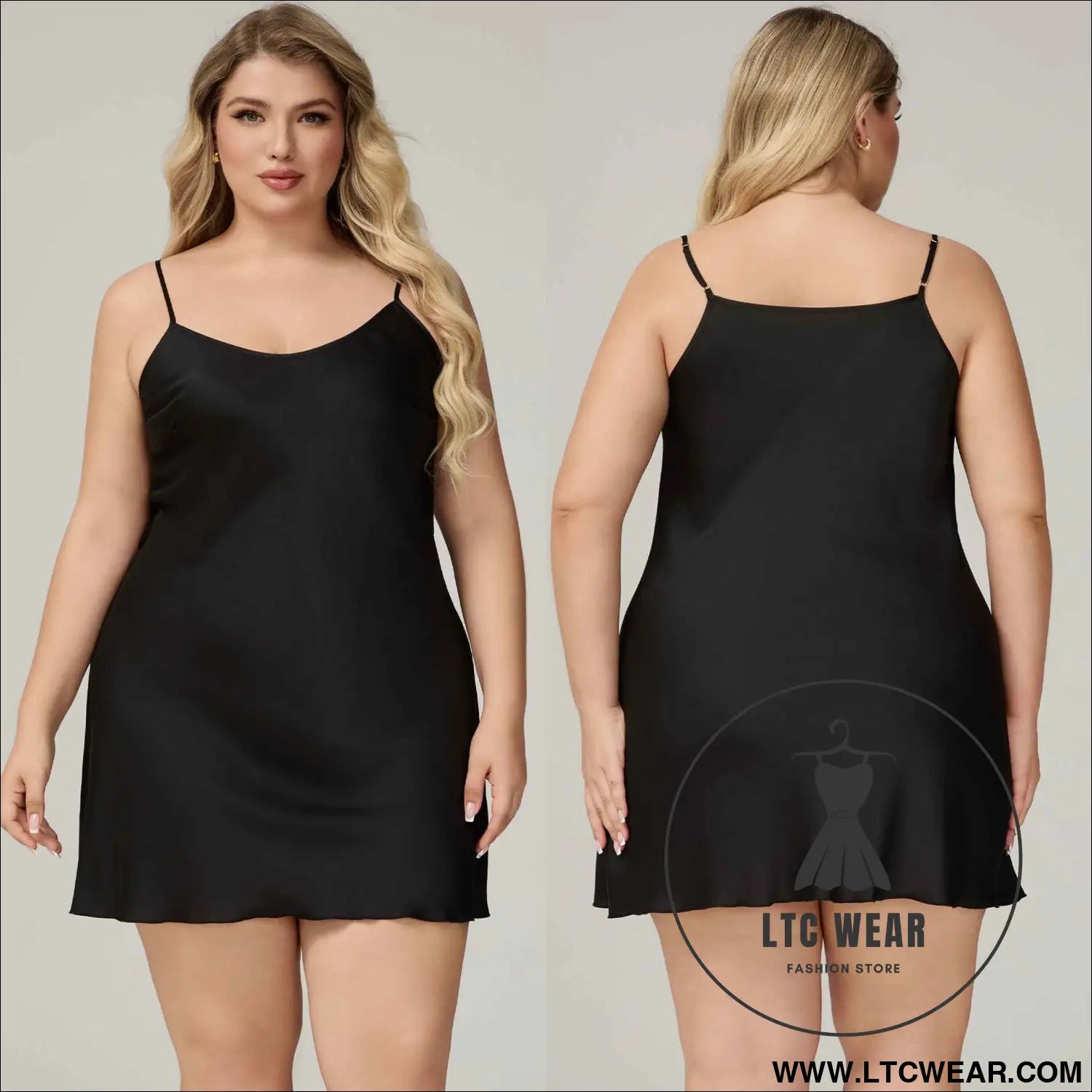 Elegant Satin Chiffon Sleepwear for Women, Summer Strap Sexy Nightdress, Simple Home Wear