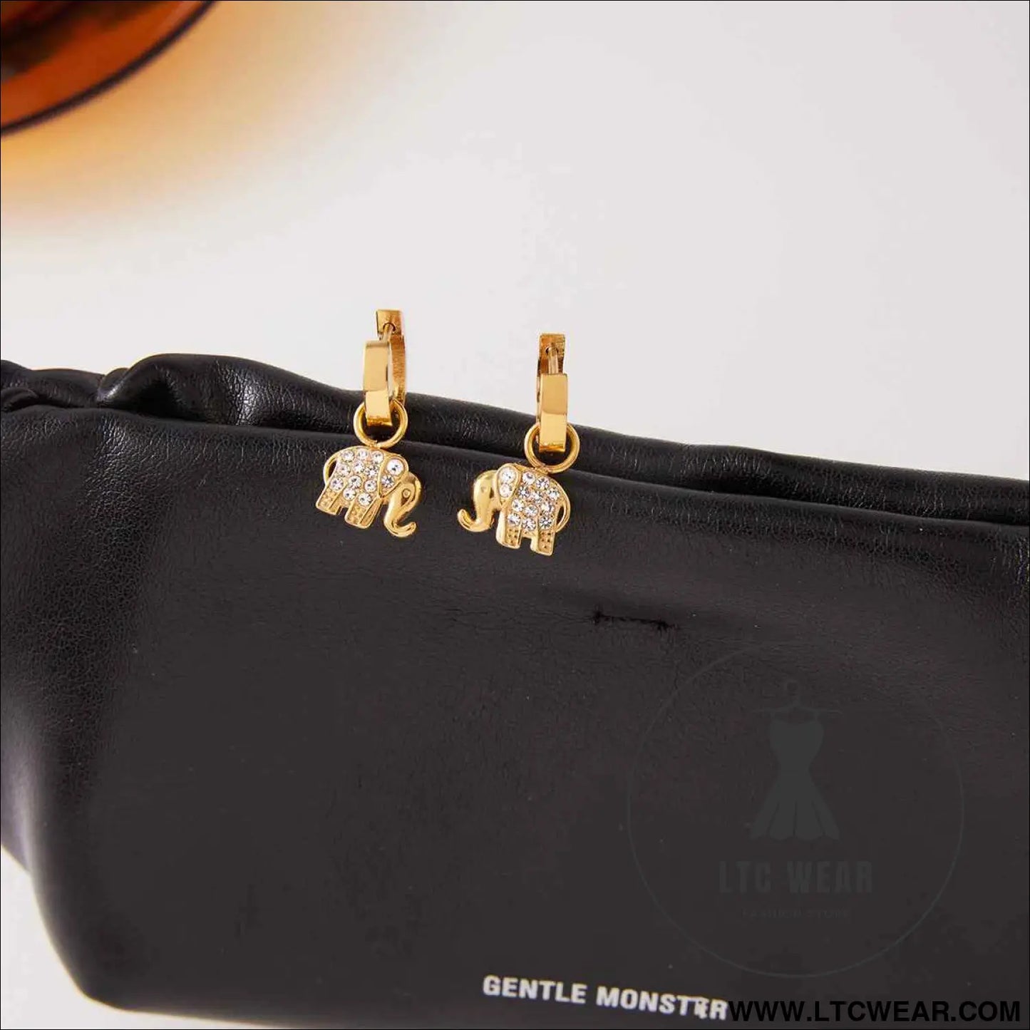 Elephant Zircon Earring Collection