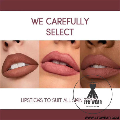 Elevate Your Look: USHAS 12-Color Lipstick & Liner Duo