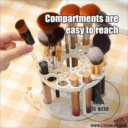 Elevate Your Routine: Organized Makeup Brush Holder
