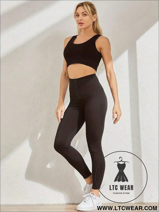 Elevate your workout: butt lifting high waist leggings - leggings
