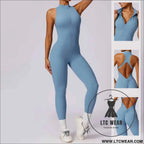 Elevate your workouts with our naked yoga jumpsuit