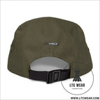 Embroidered 5-panel cotton cap l.t.c wear camper hat - hats