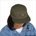 Embroidered 5-panel cotton cap l.t.c wear camper hat - hats