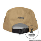 Embroidered 5-panel cotton cap l.t.c wear camper hat - hats