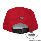 Embroidered 5-panel cotton cap l.t.c wear camper hat - hats